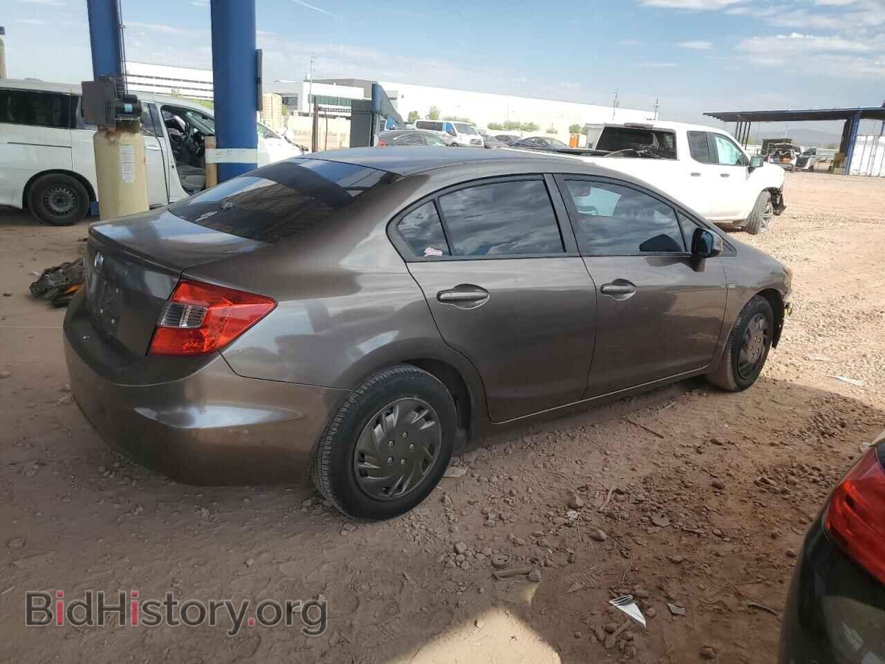 2012 HONDA CIVIC - VIN: 2HGFB2F5XCH594312 - Фото 3