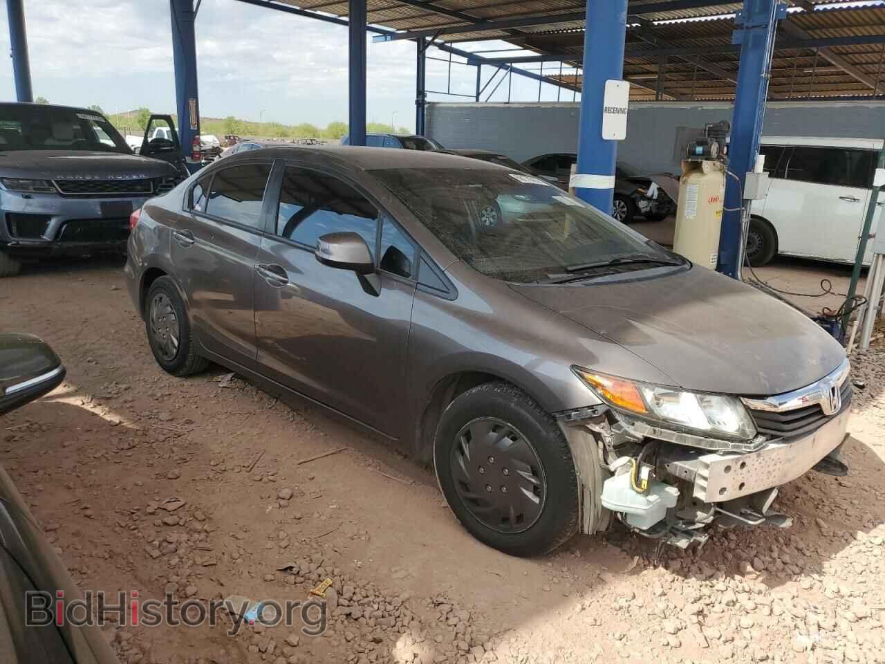 2012 HONDA CIVIC - VIN: 2HGFB2F5XCH594312 - Фото 4
