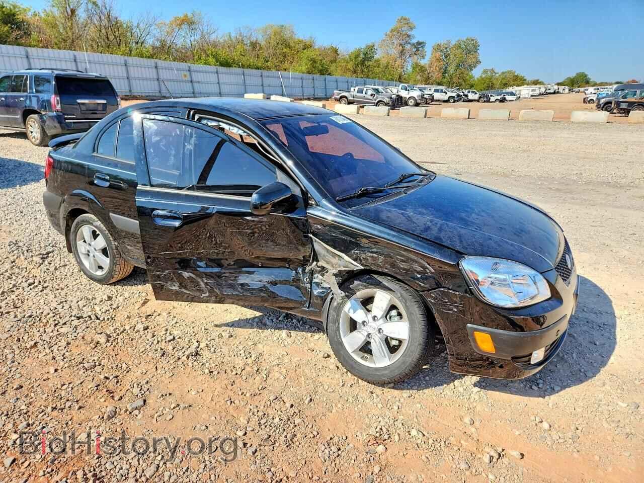2009 Kia RIO (VIN KNADE223096584638) — photo 4 of 12