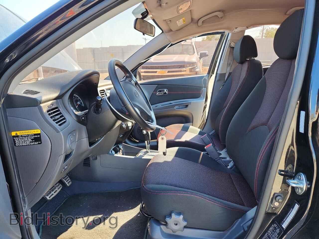 2009 Kia RIO (VIN KNADE223096584638) — photo 7 of 12