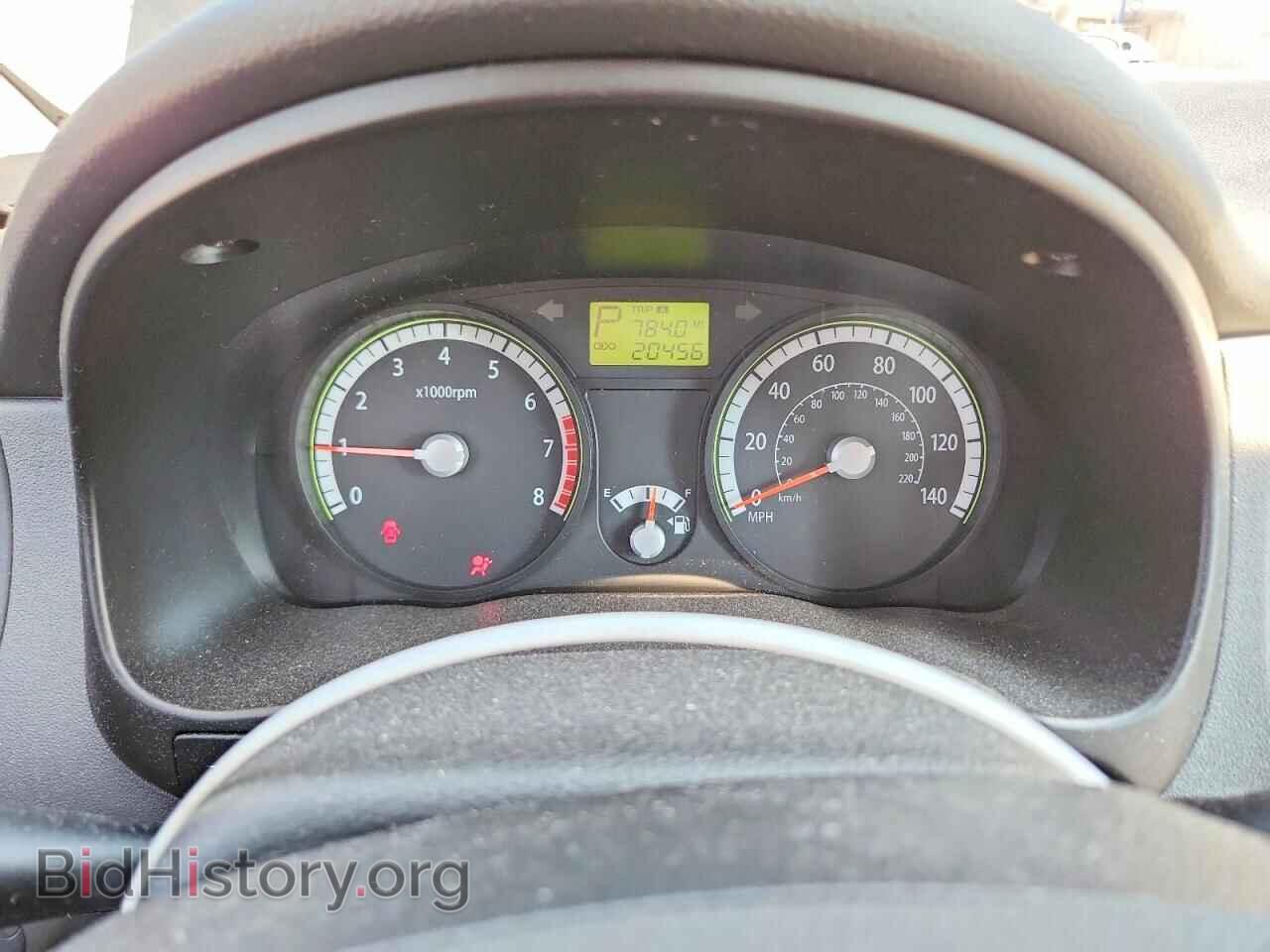 2009 Kia RIO (VIN KNADE223096584638) — photo 9 of 12