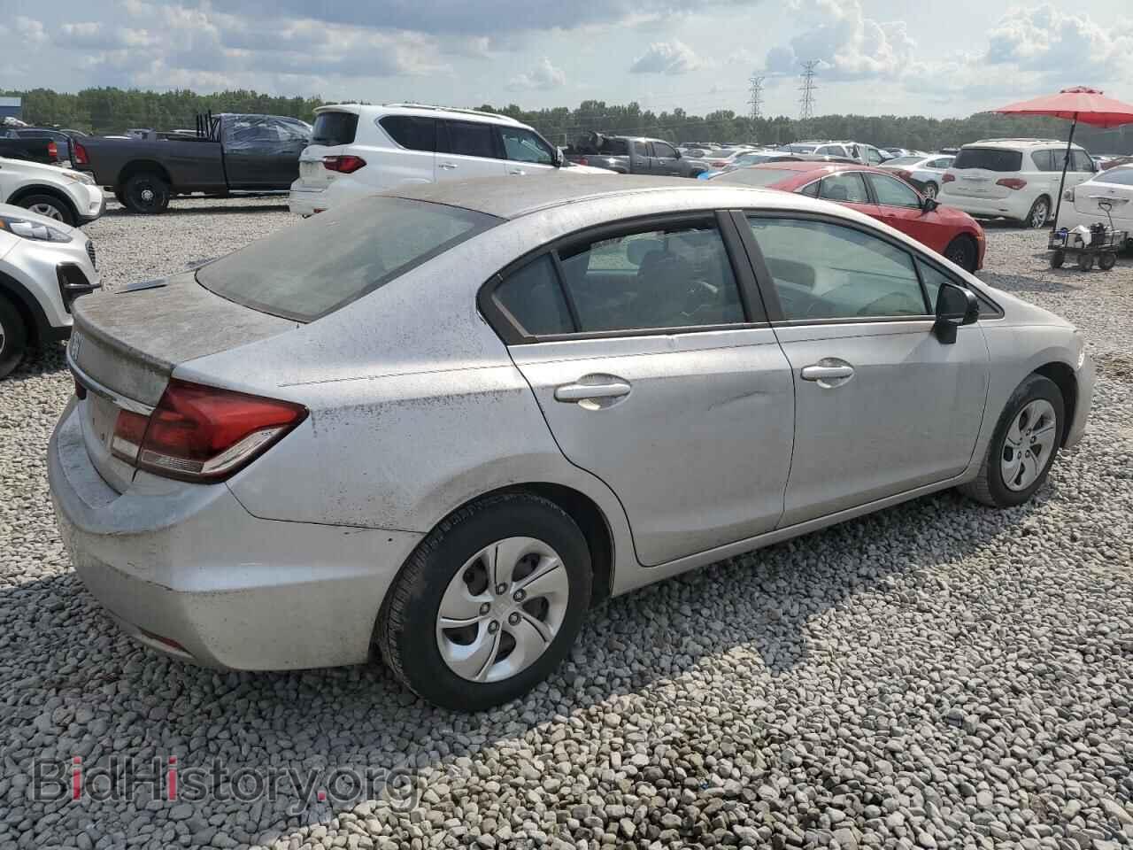 2014 HONDA CIVIC - VIN: 2HGFB2F57EH509560 - Фото 3