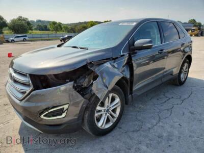 2018 Ford EDGE SEL, gray — VIN 2FMPK3J96JBC46005, Copart
