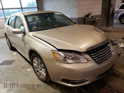 2013 Chrysler 200 200 LX, tan — VIN 1C3CCBAG3DN767611, Copart