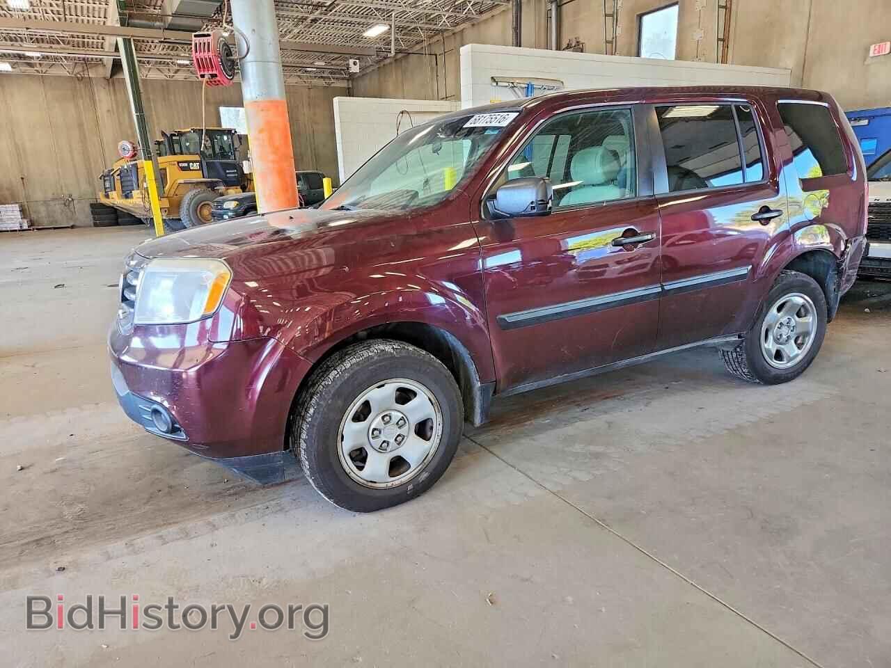Фотография 5FNYF4H21EB044385 - HONDA PILOT 2014