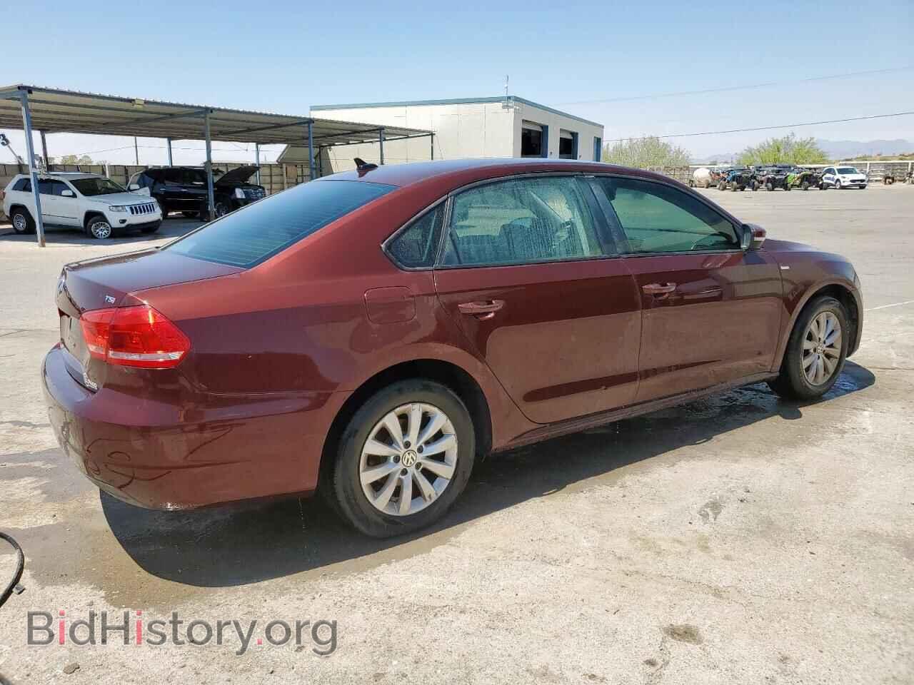 2014 VOLKSWAGEN PASSAT - VIN: 1VWAT7A37EC028796 - Фото 3