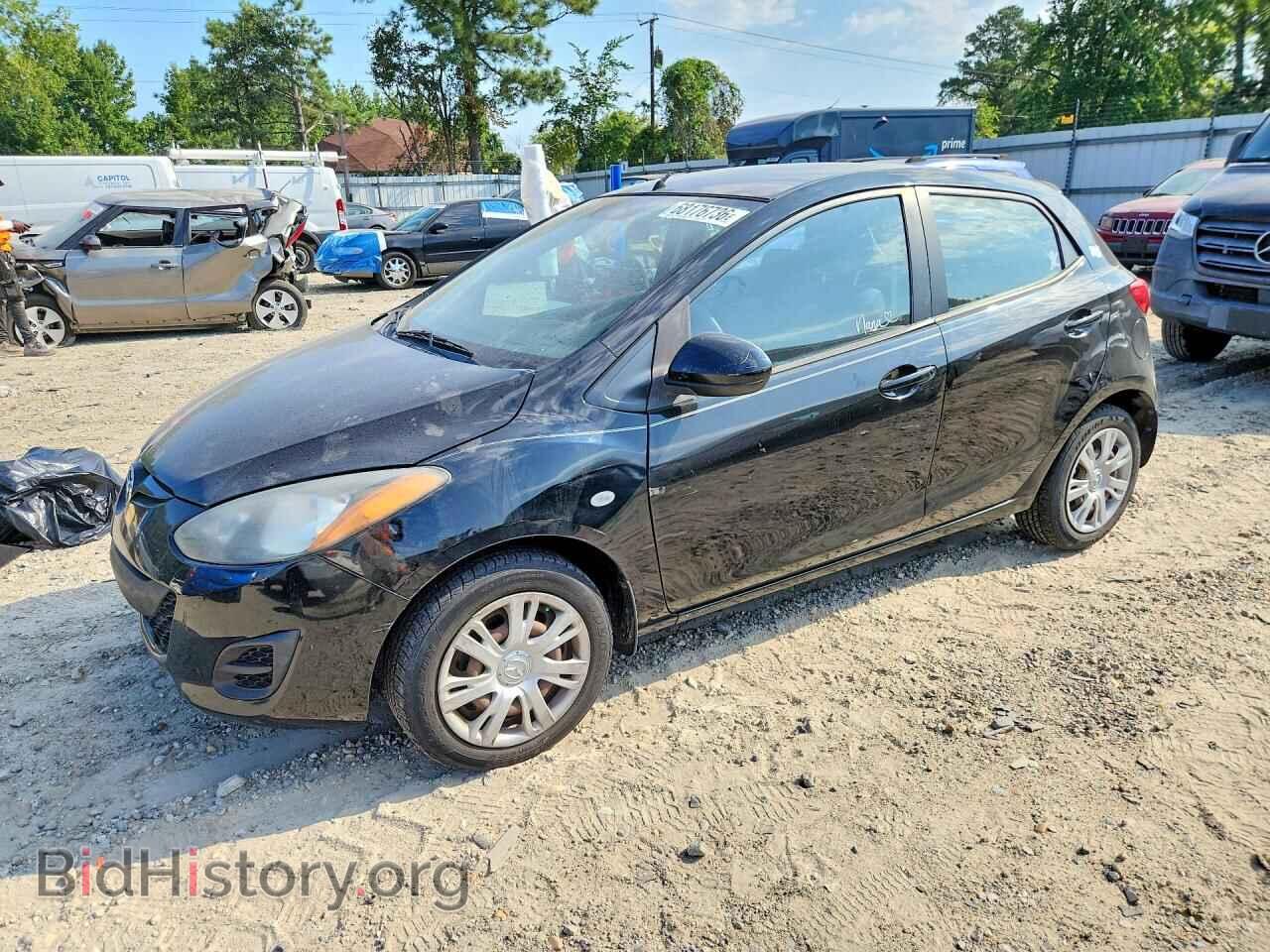 2012 Mazda 2 (VIN JM1DE1KY8C0147716) — фото 1 из 14, Copart, повреждение: механическое