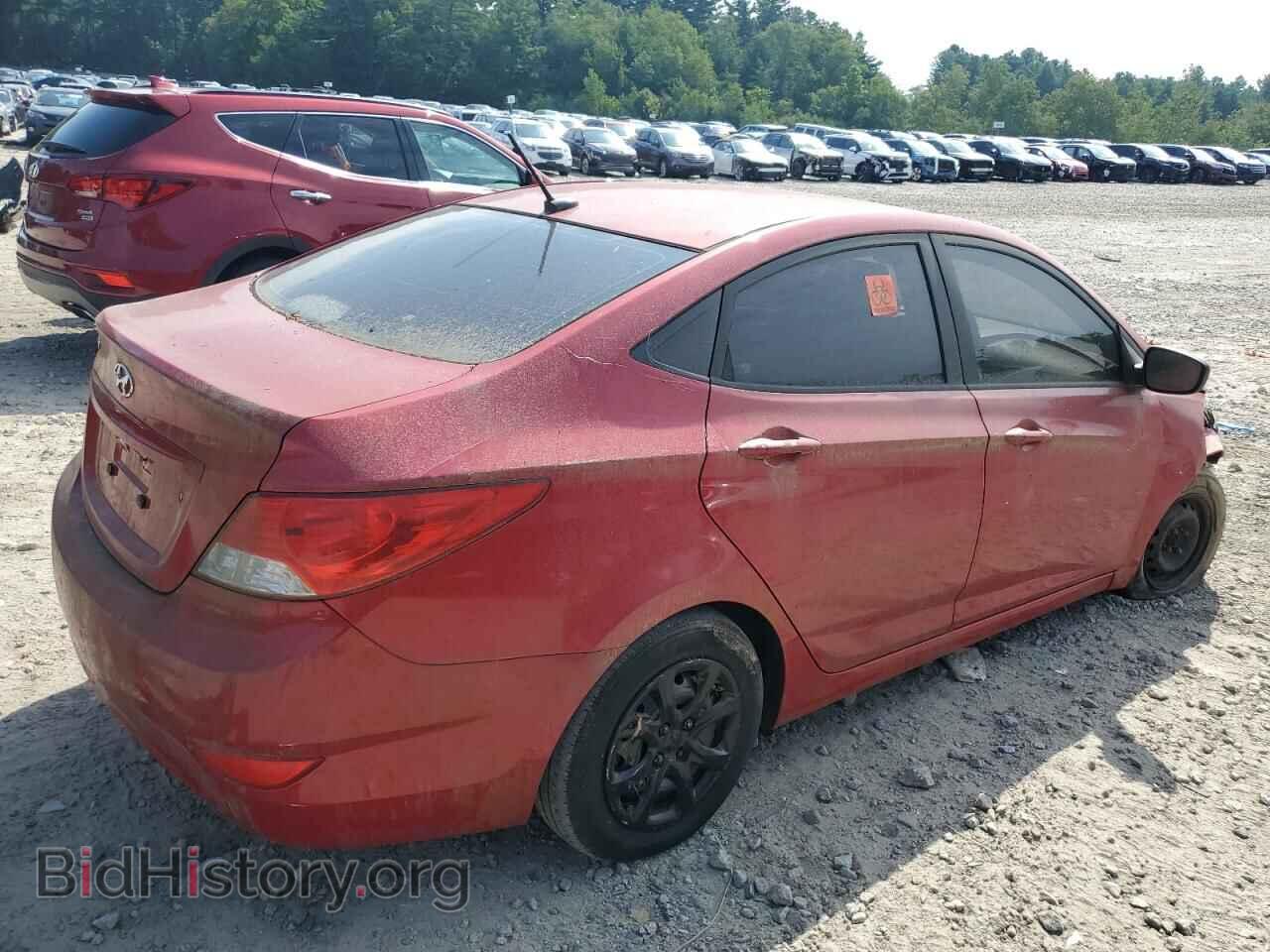 2014 HYUNDAI ACCENT - VIN: KMHCT4AE5EU687249 - Фото 3