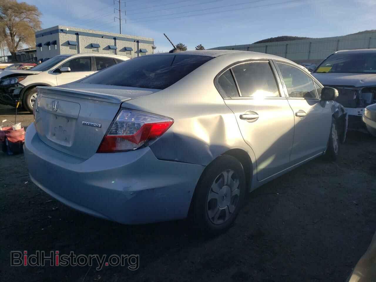2012 HONDA CIVIC - VIN: JHMFB4F29CS007122 - Фото 3