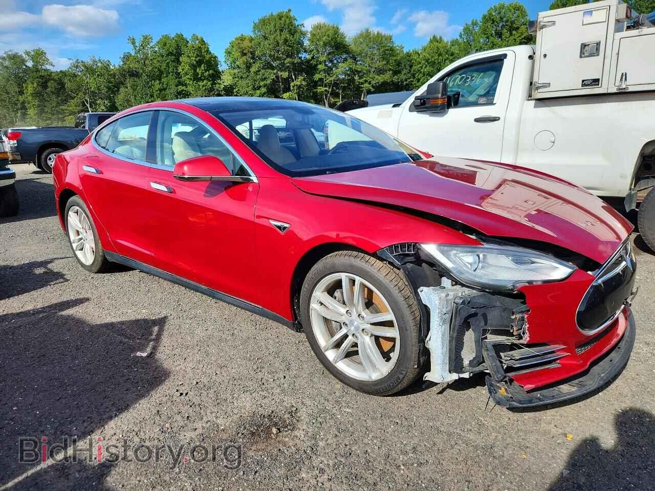 2014 TESLA MODEL S - VIN: 5YJSA1H10EFP40262 - Photo 4