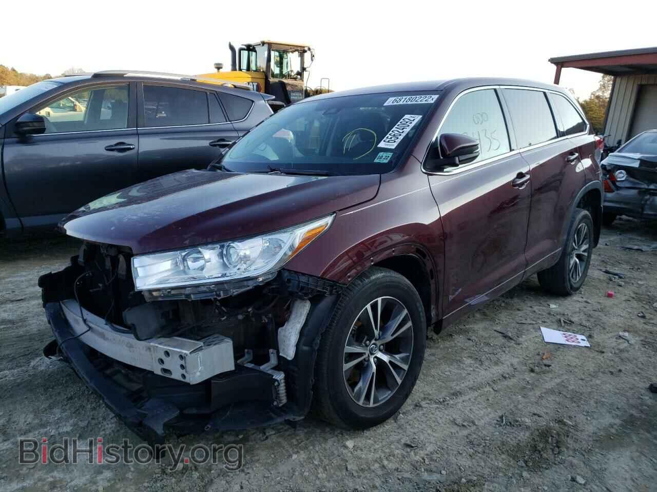 Фотография 5TDBZRFH1HS472636 - TOYOTA HIGHLANDER 2017