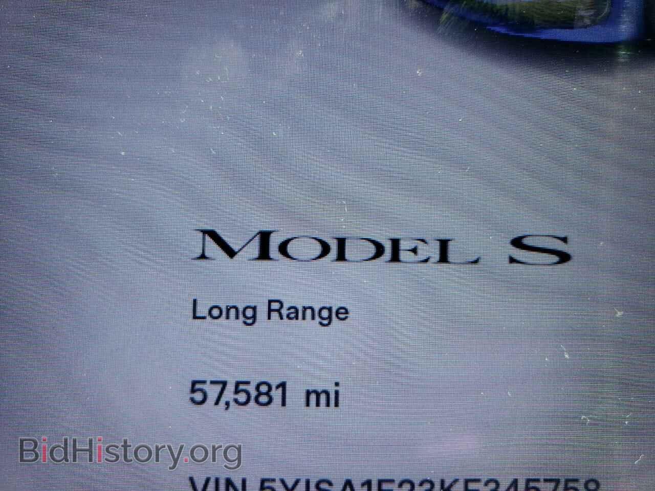 2019 TESLA MODEL S - VIN: 5YJSA1E23KF345758 - Фото 9