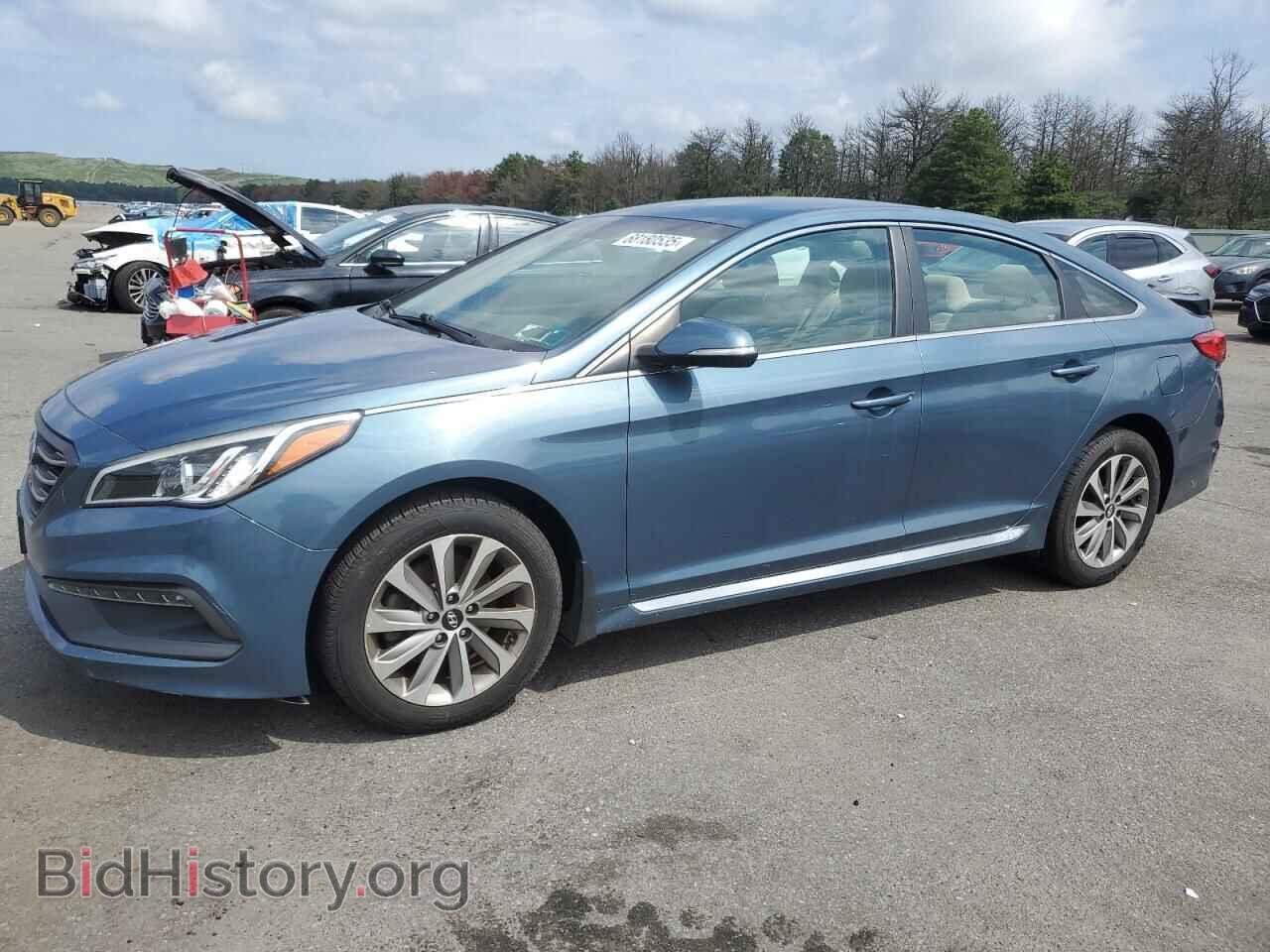 Photo 5NPE34AF4HH482736 - HYUNDAI SONATA 2017