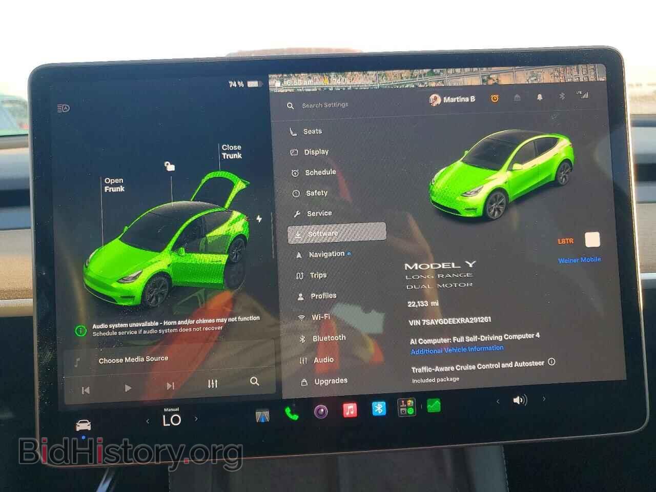 2024 TESLA MODEL Y - VIN: 7SAYGDEEXRA291261 - Photo 9