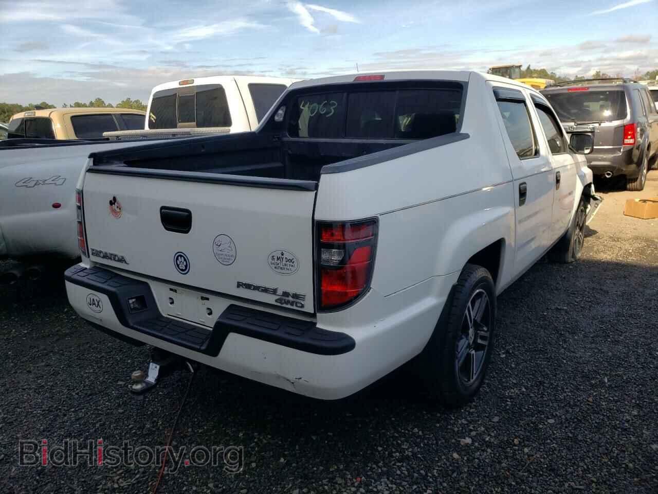 2012 HONDA RIDGELINE - VIN: 5FPYK1F76CB454063 - Фото 4