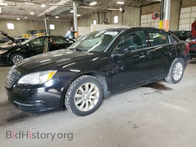 2013 Chrysler 200 Touring, черный — VIN 1C3CCBBB1DN764967, Copart