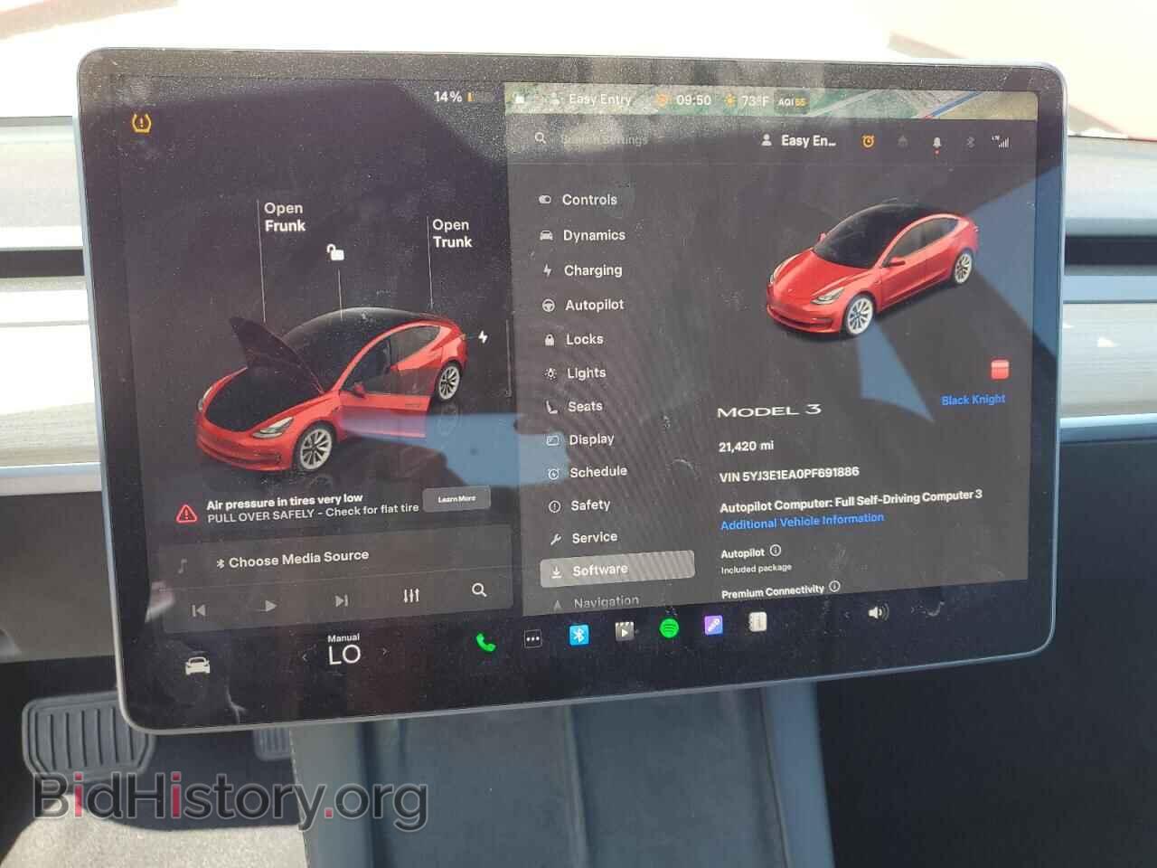 2023 TESLA MODEL 3 - VIN: 5YJ3E1EA0PF691886 - Photo 9