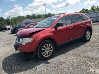 2009 Ford EDGE SEL, красный — VIN 2FMDK48CX9BB05721, Copart