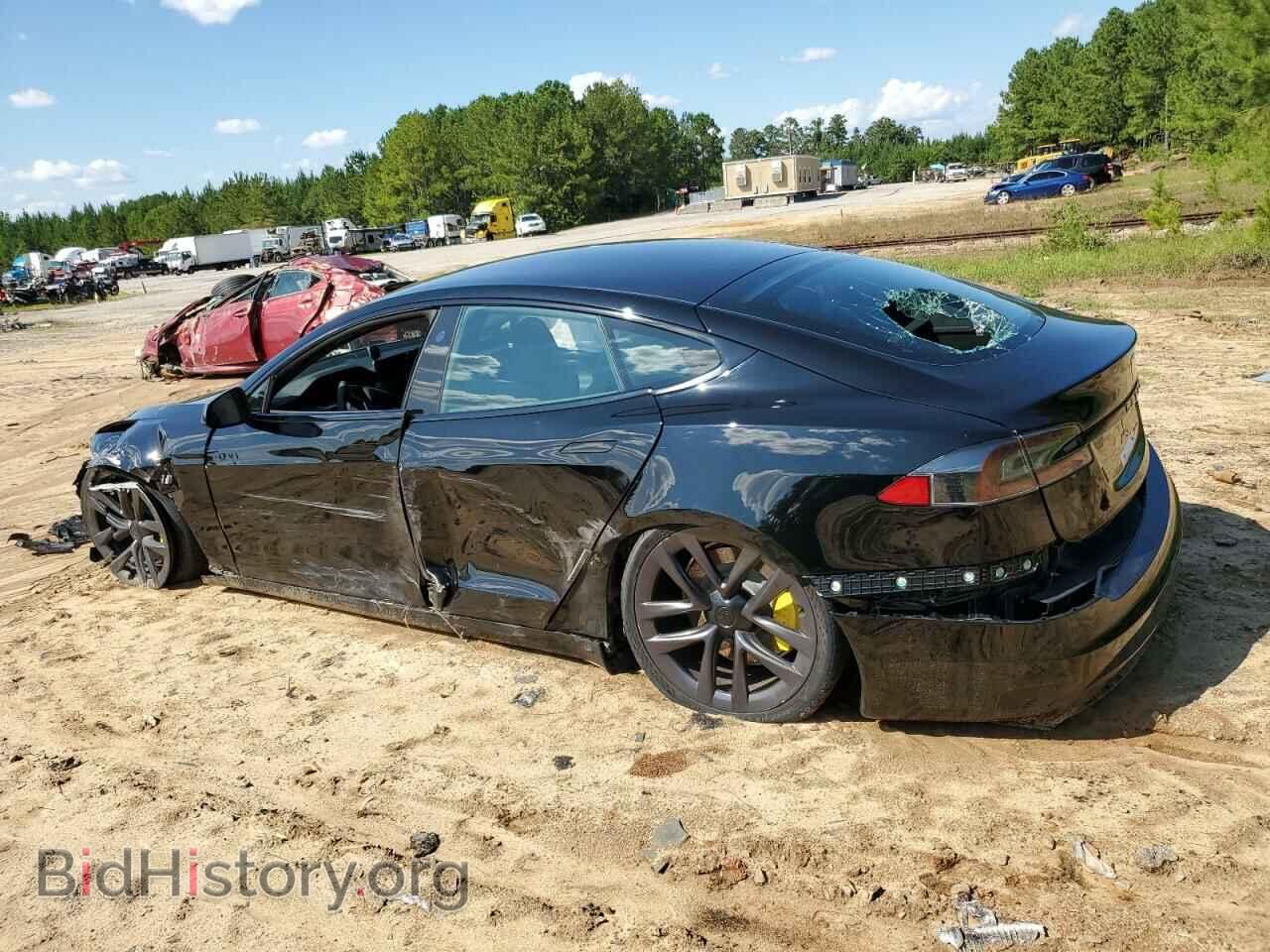 2021 TESLA MODEL S - VIN: 5YJSA1E52MF437733 - Фото 2