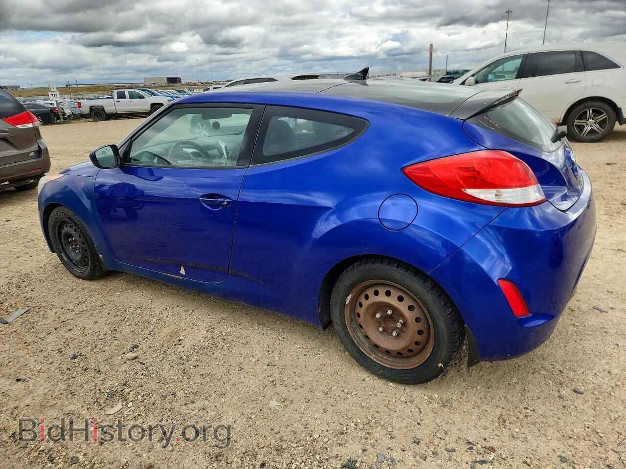 2012 HYUNDAI VELOSTER - VIN: KMHTC6AD4CU076371 - Фото 2