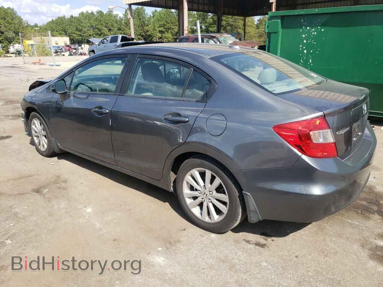 2012 HONDA CIVIC - VIN: 2HGFB2F80CH547607 - Фото 2