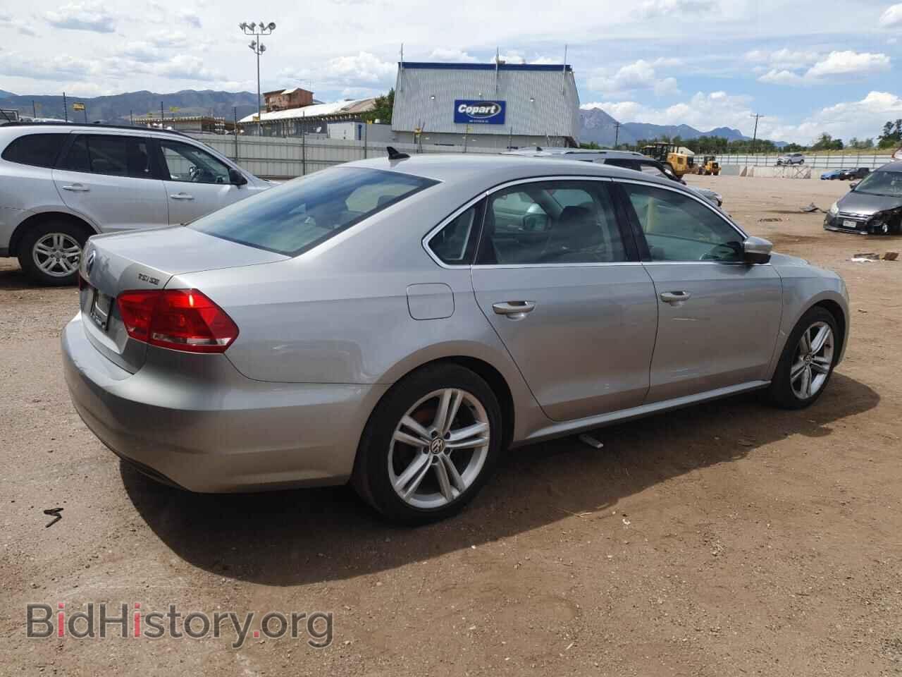 2014 VOLKSWAGEN PASSAT - VIN: 1VWBS7A38EC036624 - Фото 3