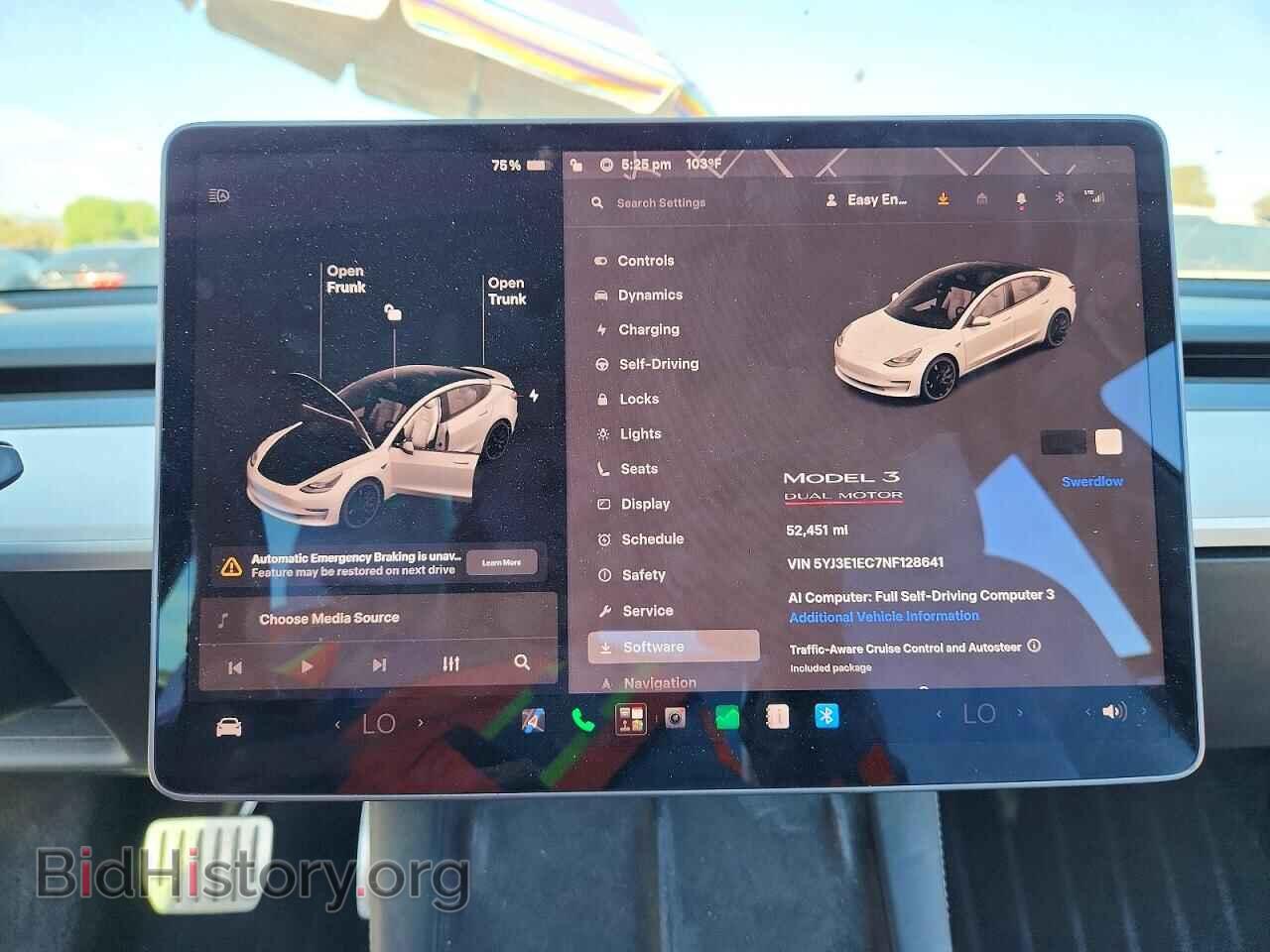 2022 TESLA MODEL 3 - VIN: 5YJ3E1EC7NF128641 - Photo 9