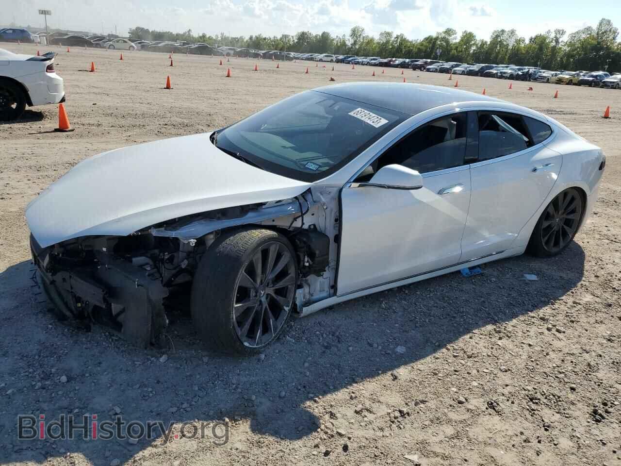 Photo 5YJSA1E21MF424820 - TESLA MODEL S 2021