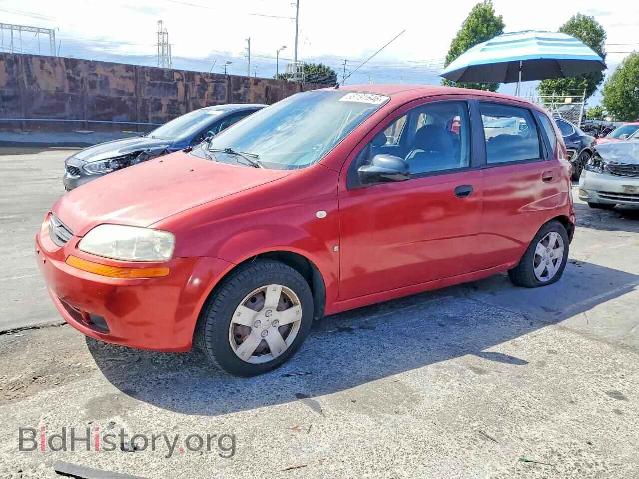 Фотография KL1TD66697B774611 - CHEVROLET AVEO 2007