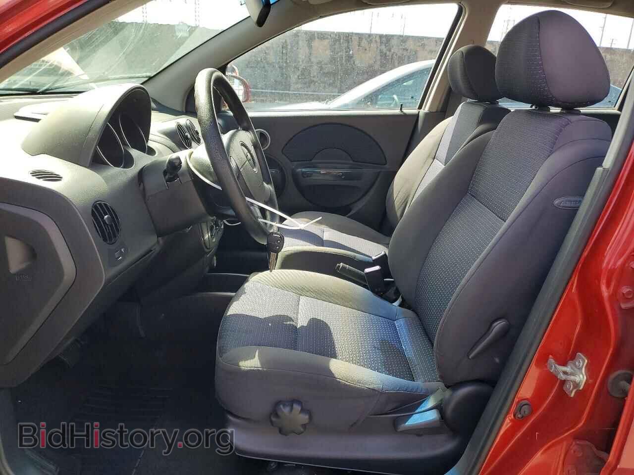 2007 CHEVROLET AVEO - VIN: KL1TD66697B774611 - Photo 7