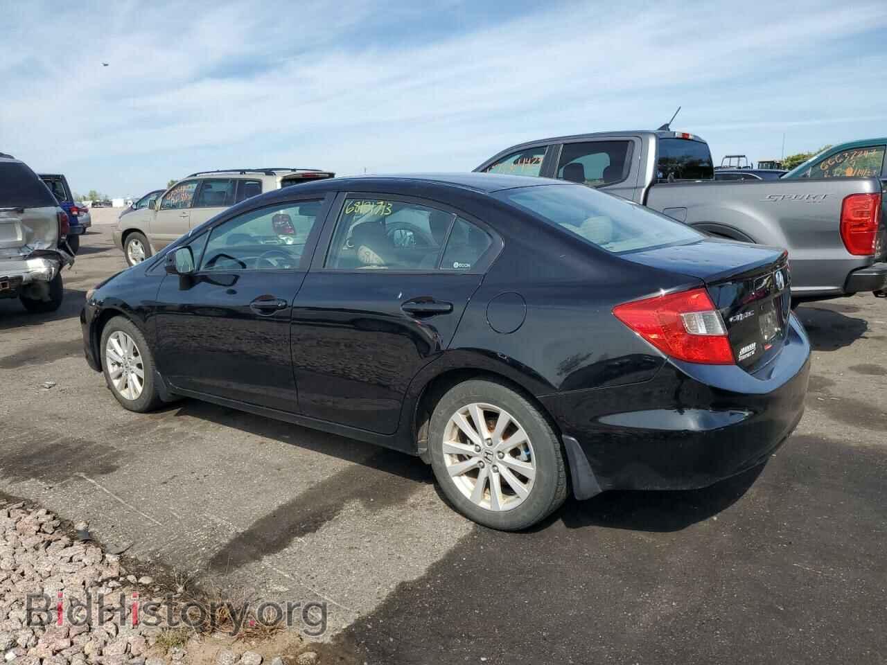 2012 HONDA CIVIC - VIN: 2HGFB2F93CH555662 - Фото 2