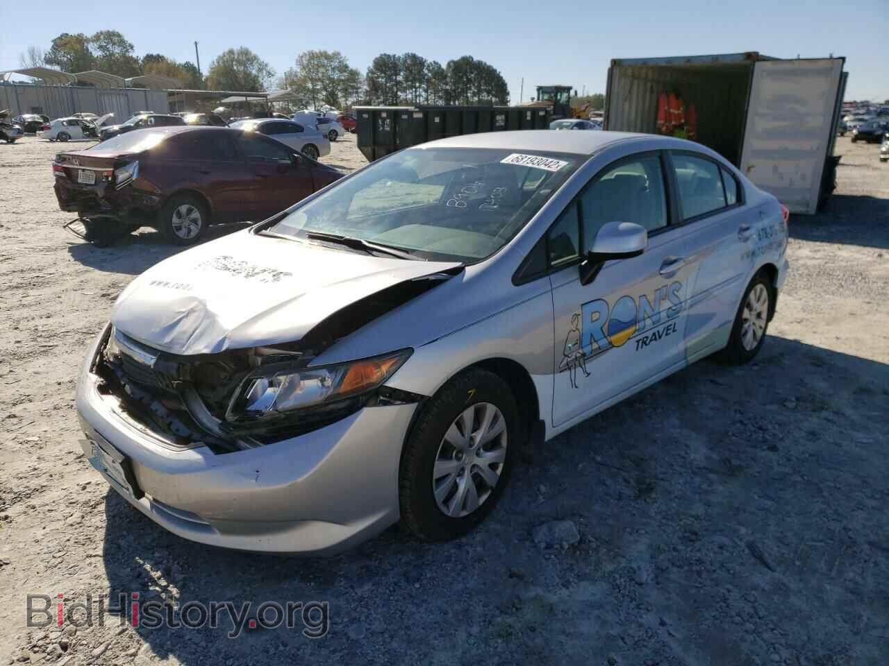 Фотография 19XFB2F5XCE078901 - HONDA CIVIC 2012