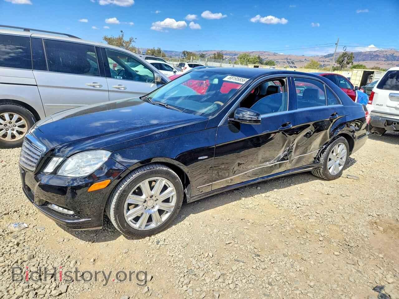 Photo WDDHF5KBXCA605225 - MERCEDES-BENZ E-CLASS 2012