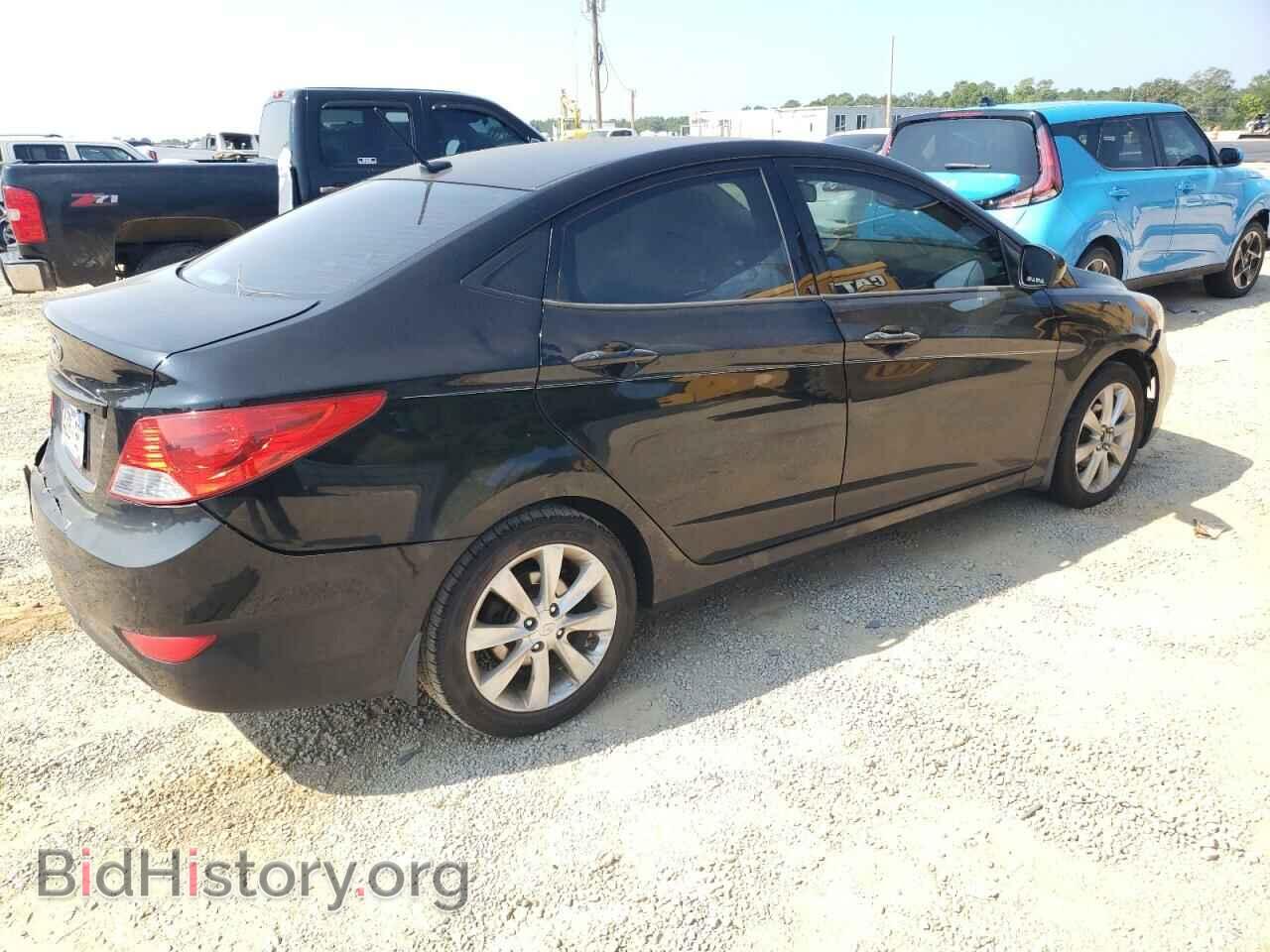 2012 HYUNDAI ACCENT - VIN: KMHCU4AE0CU250768 - Фото 3