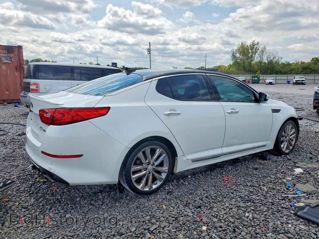 2015 KIA OPTIMA - VIN: 5XXGR4A64FG423704 - Фото 3
