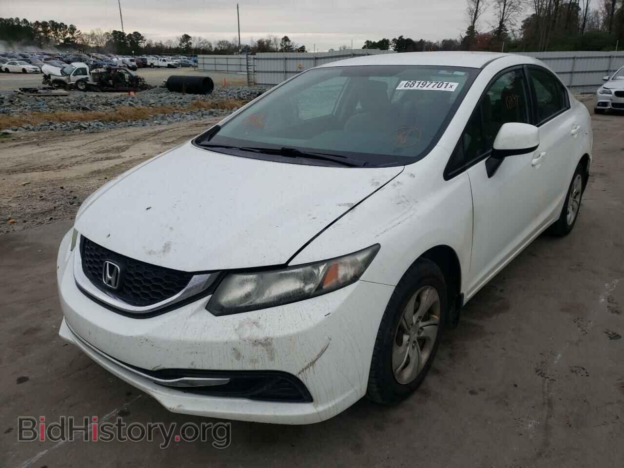 2013 HONDA CIVIC - VIN: 2HGFB2F57DH567313 - Фото 2