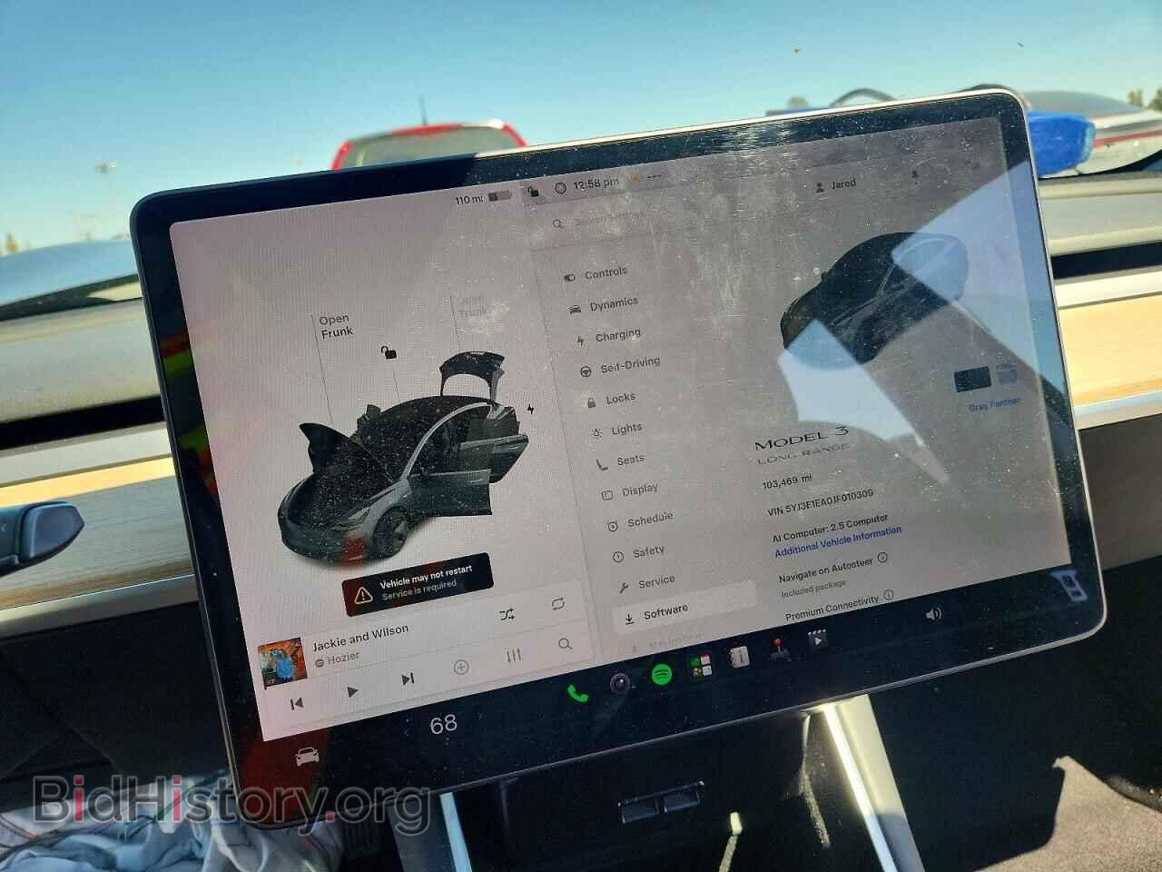2018 TESLA MODEL 3 - VIN: 5YJ3E1EA0JF010309 - Photo 9