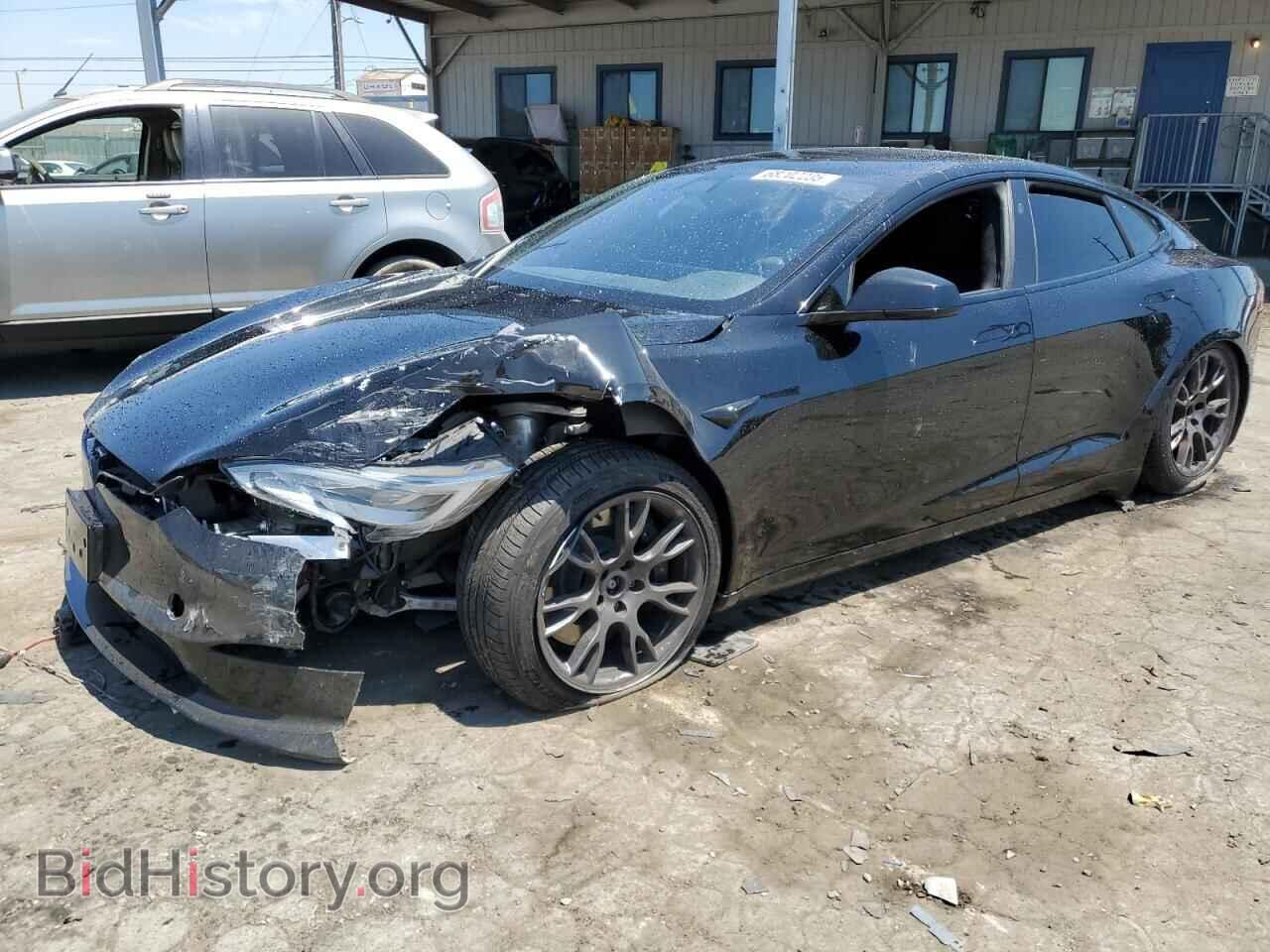 Фотография 5YJSA1E69MF438385 - TESLA MODEL S 2021