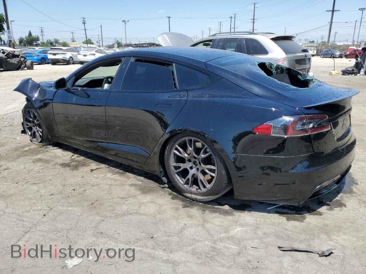 2021 TESLA MODEL S - VIN: 5YJSA1E69MF438385 - Фото 2