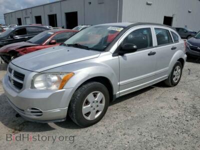 2007 Dodge CALIBER, серебристый — VIN 1B3HB28B17D177868, Copart