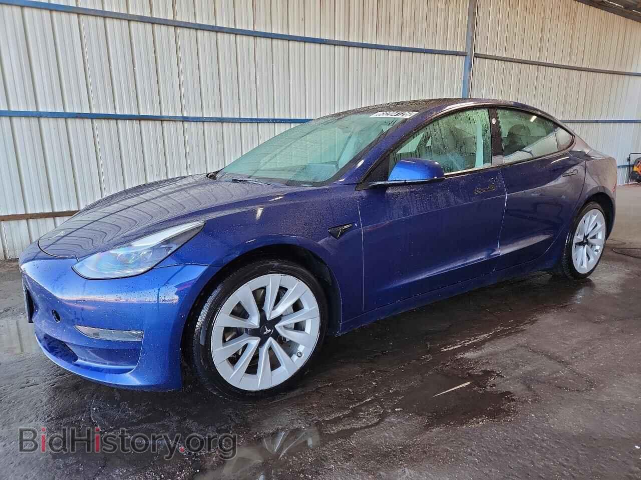 Фотография 5YJ3E1EA6NF370139 - TESLA MODEL 3 2022