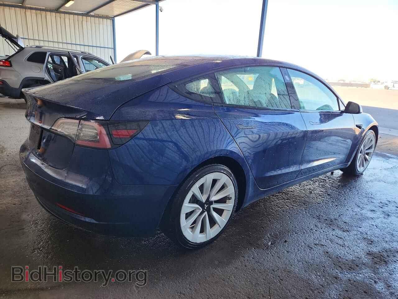 2022 TESLA MODEL 3 - VIN: 5YJ3E1EA6NF370139 - Фото 3