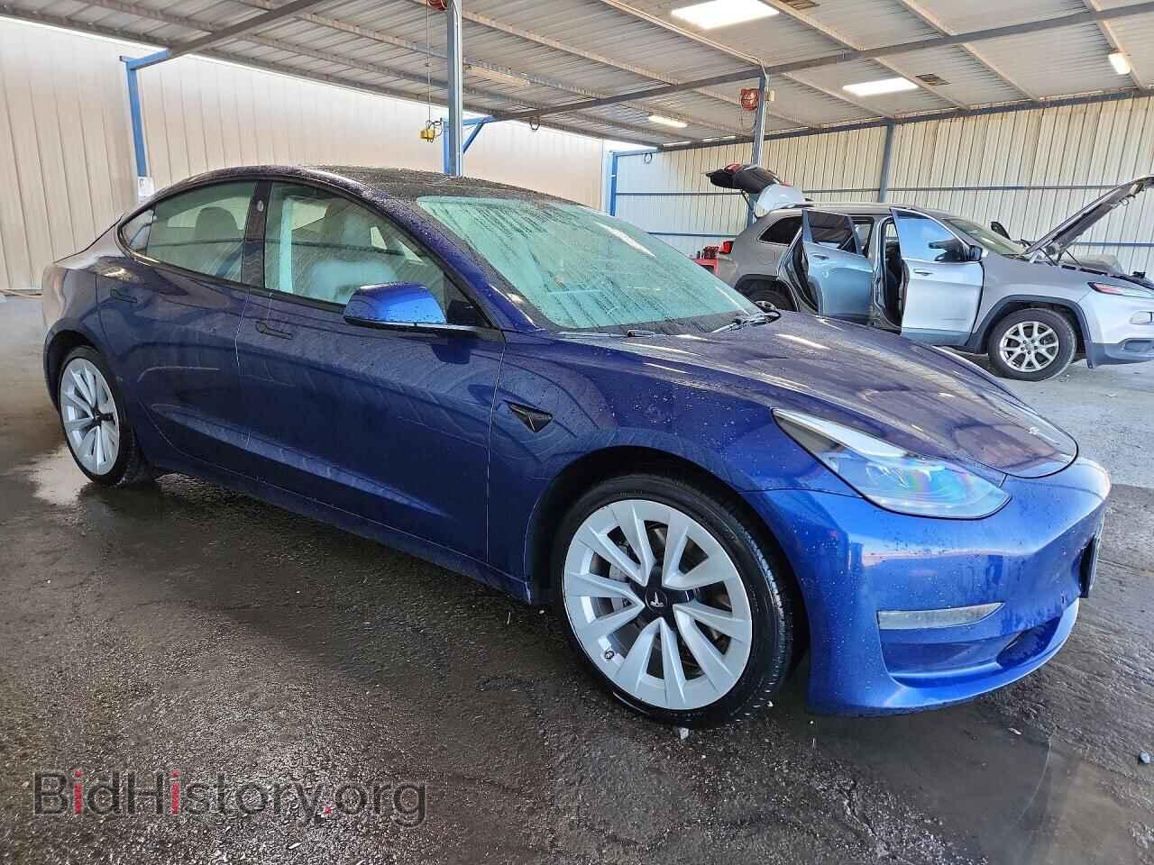 2022 TESLA MODEL 3 - VIN: 5YJ3E1EA6NF370139 - Фото 4