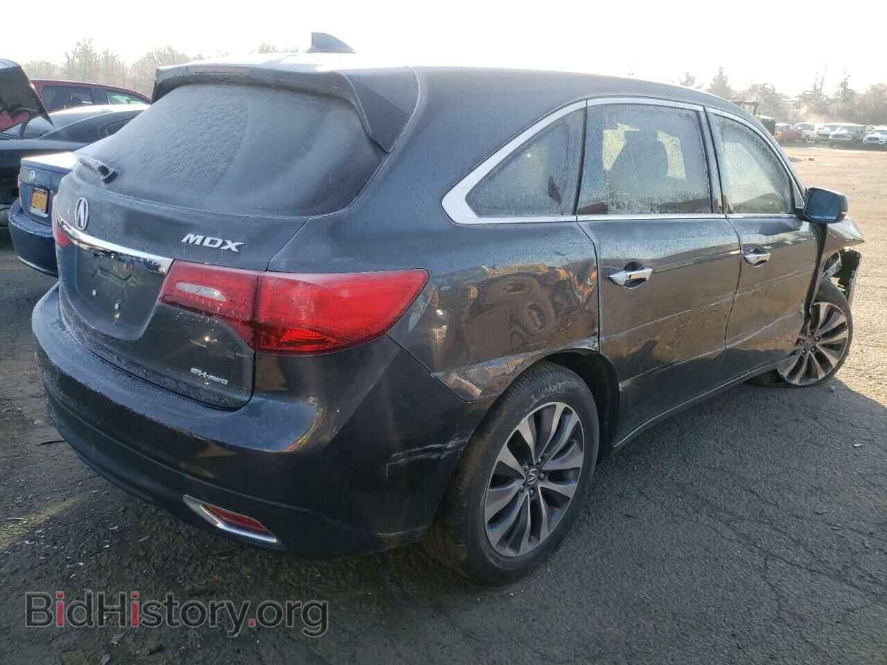 2016 ACURA MDX - VIN: 5FRYD4H43GB005905 - Фото 3