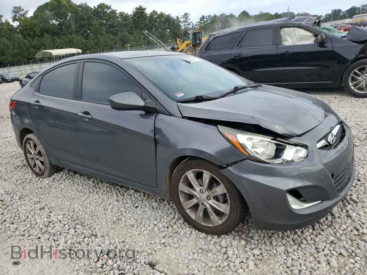 2012 HYUNDAI ACCENT - VIN: KMHCU4AEXCU241849 - Фото 4