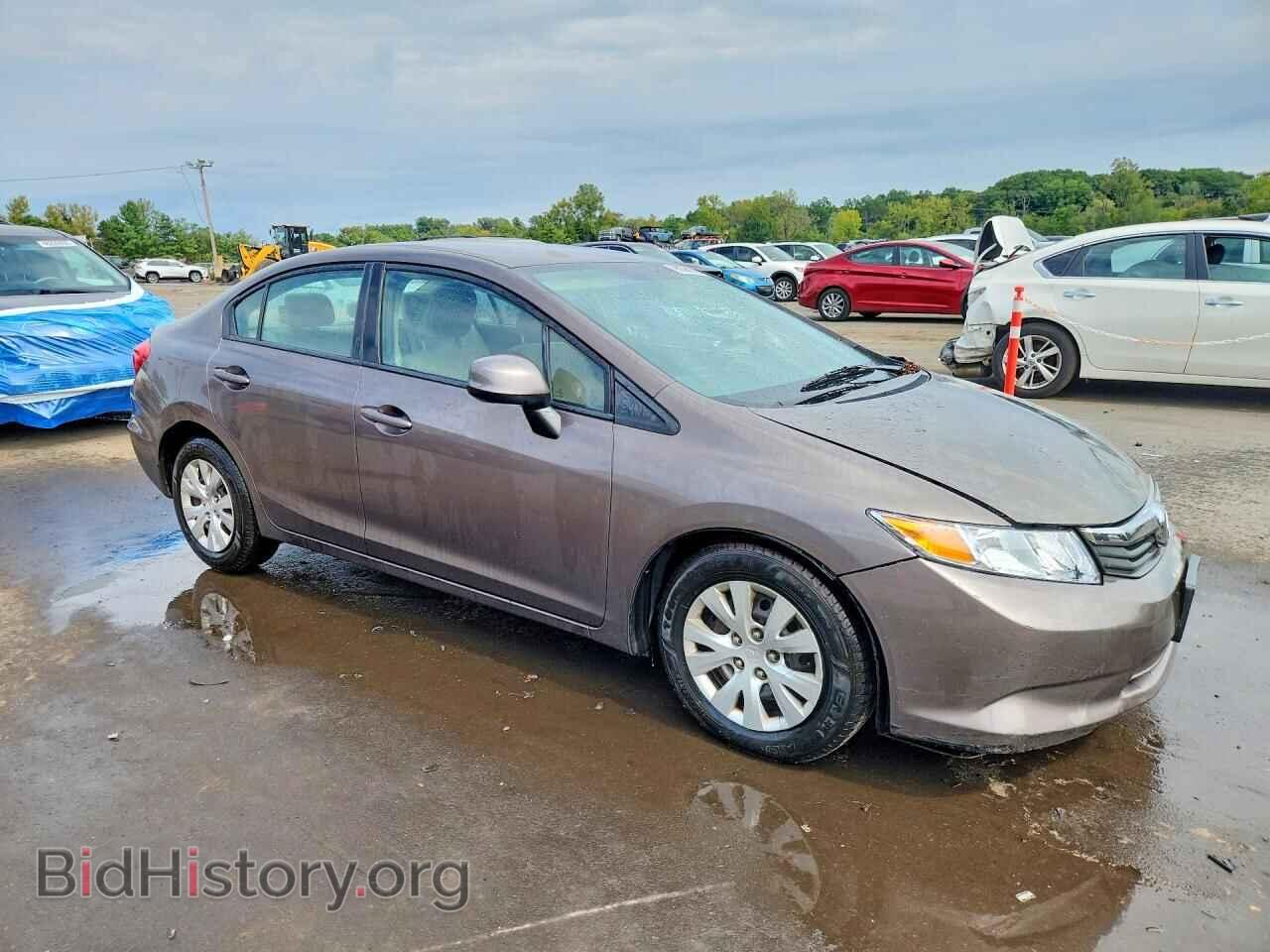 2012 HONDA CIVIC - VIN: 2HGFB2F51CH537383 - Фото 4