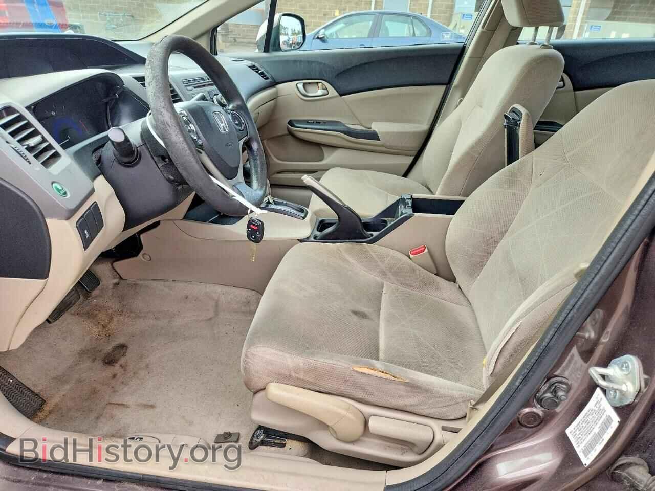 2012 HONDA CIVIC - VIN: 2HGFB2F51CH537383 - Фото 7