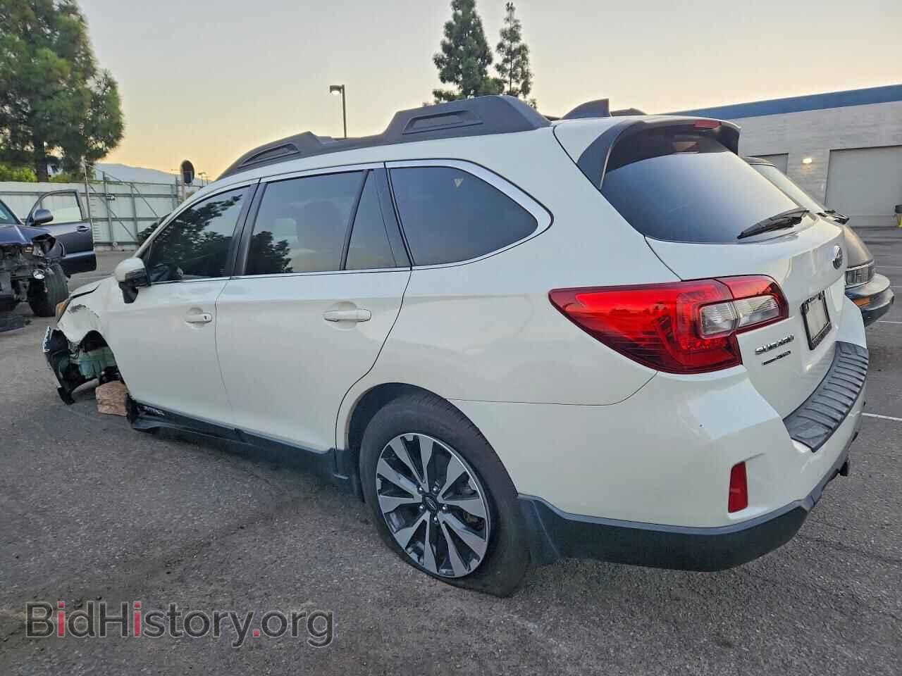 2016 SUBARU OUTBACK - VIN: 4S4BSALC8G3240125 - Фото 2