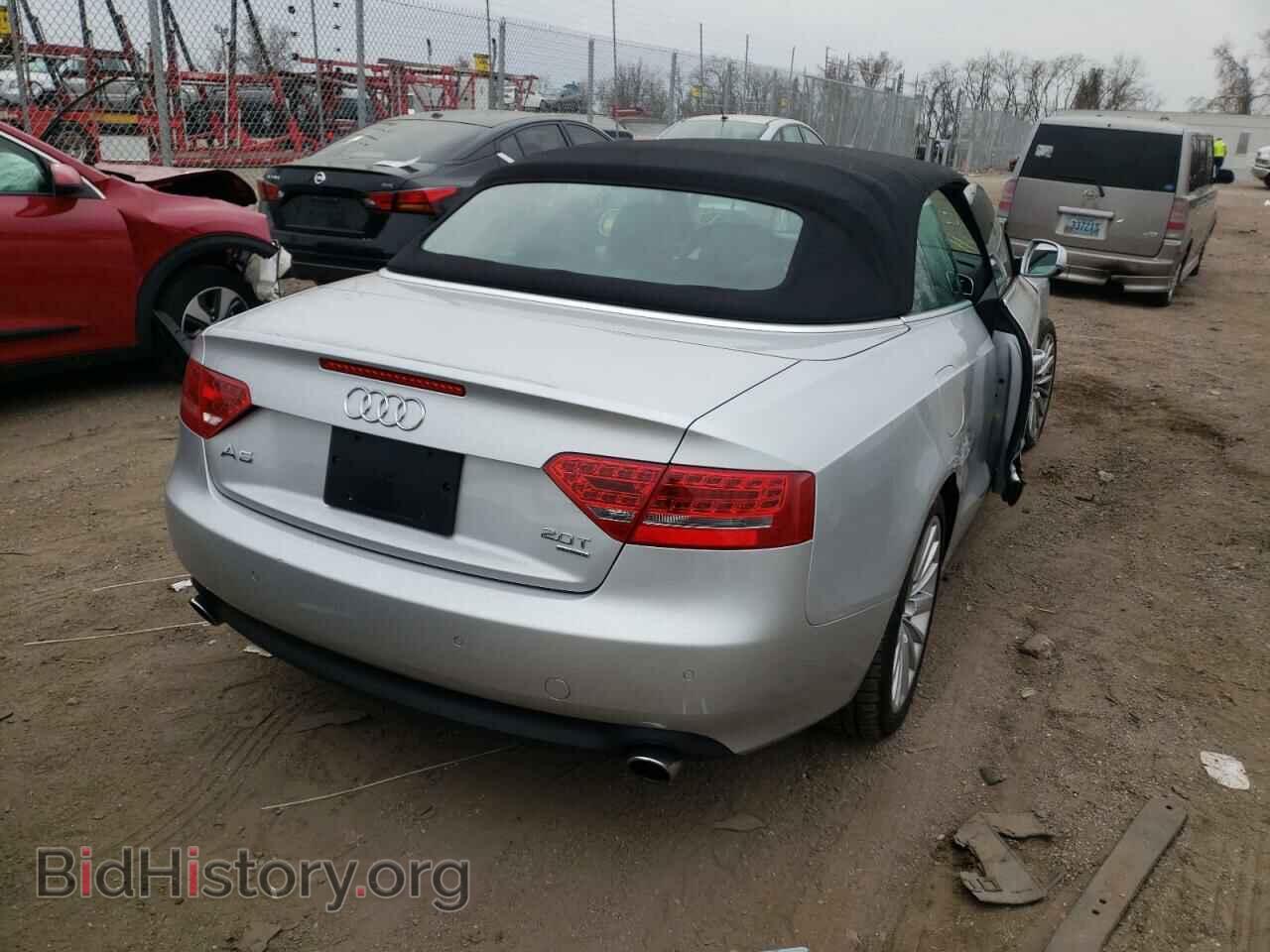 2012 AUDI A5 - VIN: WAULFAFH1CN001712 - Photo 4