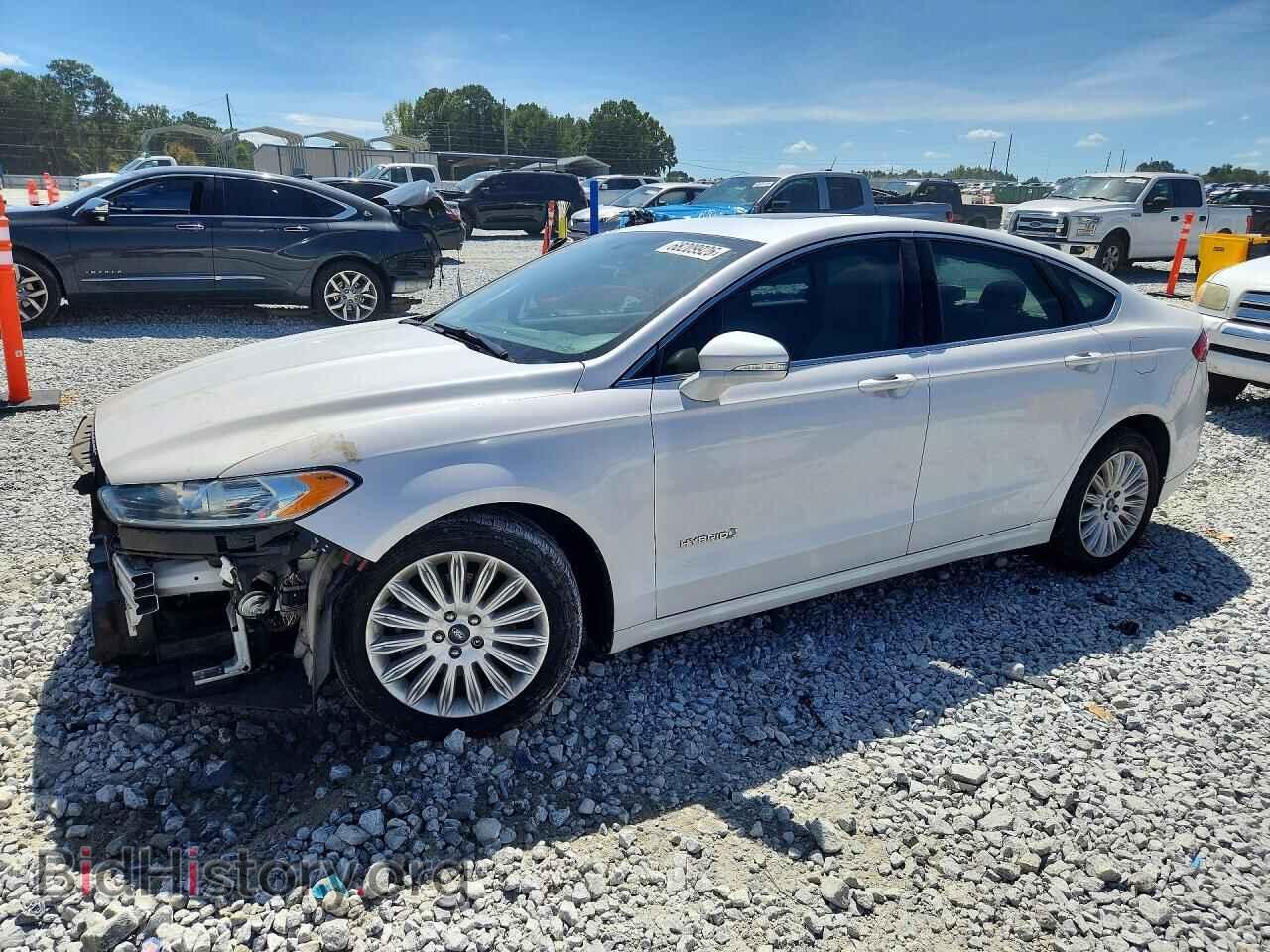 Photo 3FA6P0LU7DR375514 - FORD FUSION 2013